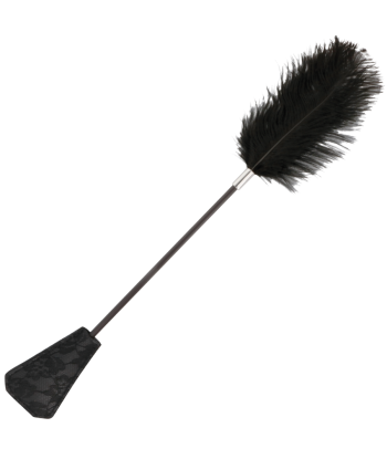 DARKNESS - FUSTA CON PLUMA LOVE NEGRO 56 CM