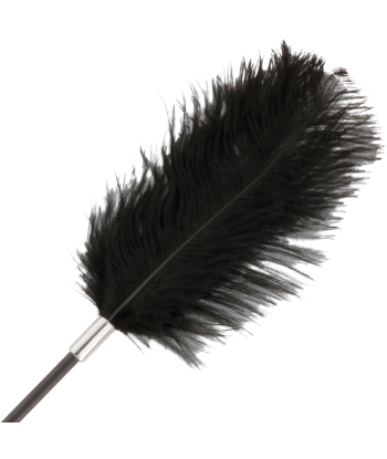 DARKNESS - FUSTA CON PLUMA LOVE NEGRO 56 CM