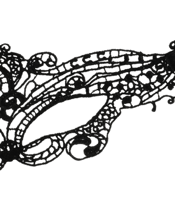 COQUETTE CHIC DESIRE - ANTIFAZ ENCAJE NEGRO FINO