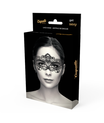 COQUETTE CHIC DESIRE - ANTIFAZ ENCAJE NEGRO FINO
