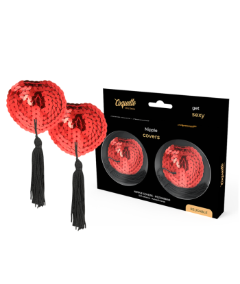 COQUETTE CHIC DESIRE - CUBRE PEZONES ROJO