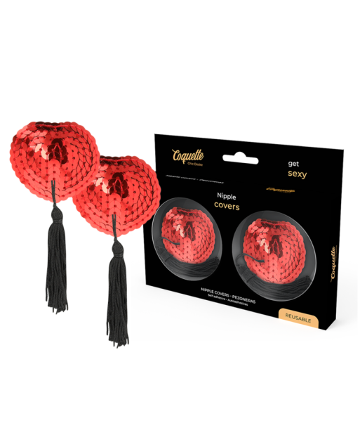 COQUETTE CHIC DESIRE - CUBRE PEZONES ROJO COQUETTE CHIC DESIRE - CUBRE PEZONES ROJO