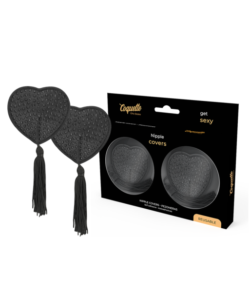 COQUETTE CHIC DESIRE - CUBRE PEZONES NEGRO COQUETTE CHIC DESIRE - CUBRE PEZONES NEGRO
