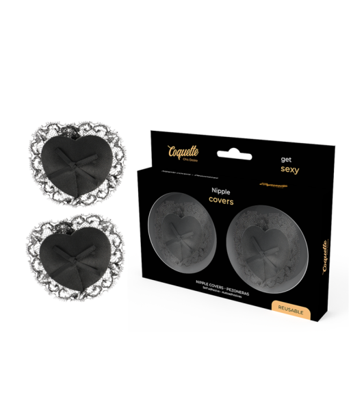 COQUETTE CHIC DESIRE - CUBRE PEZONES LACE NEGRO COQUETTE CHIC DESIRE - CUBRE PEZONES LACE NEGRO