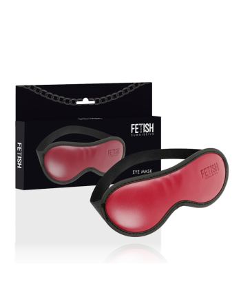 FETISH SUBMISSIVE DARK ROOM - ANTIFAZ CUERO VEGANO CON FORRO DE NEOPRENO