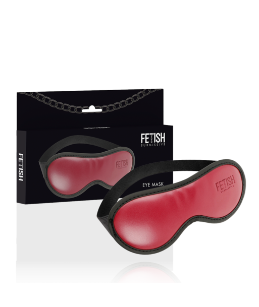 FETISH SUBMISSIVE DARK ROOM - ANTIFAZ CUERO VEGANO CON FORRO DE NEOPRENO