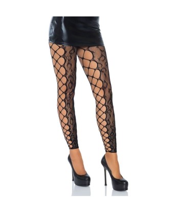 LEG AVENUE - FOOTLESS CROTHLESS TIGHTS ONE SIZE