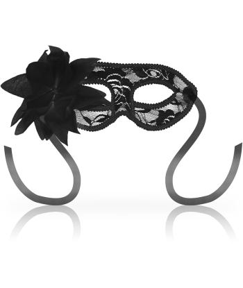 OHMAMA - MASKS ANTIFAZ CON ENCAJES Y FLOR NEGRO