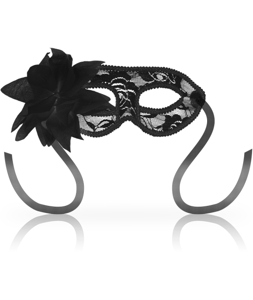 OHMAMA - MASKS ANTIFAZ CON ENCAJES Y FLOR NEGRO OHMAMA - MASKS ANTIFAZ CON ENCAJES Y FLOR NEGRO