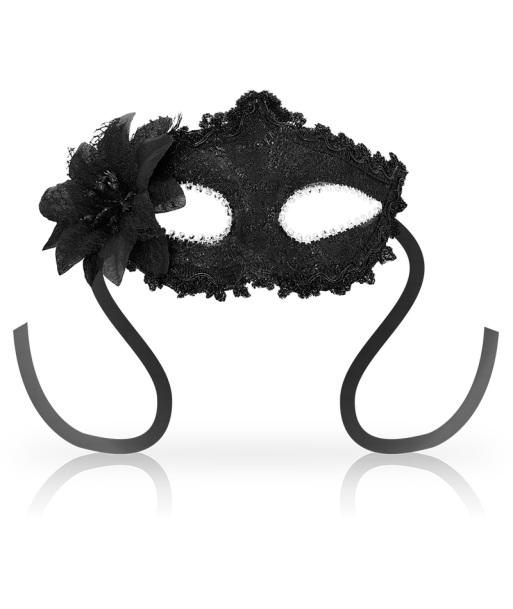 OHMAMA - MASKS ANTIZAZ ESTILO VENECIANO FLOR LATERAL - NEGRA OHMAMA - MASKS ANTIZAZ ESTILO VENECIANO FLOR LATERAL - NEGRA