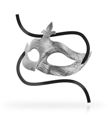 OHMAMA - MASKS ANTIFAZ FLOR DE LIS SILVER