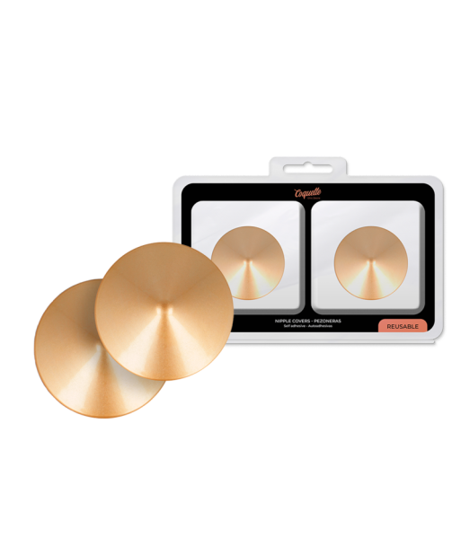COQUETTE CHIC DESIRE - CUBRE PEZONES METAL CIRCULOS DORADOS COQUETTE CHIC DESIRE - CUBRE PEZONES METAL CIRCULOS DORADOS