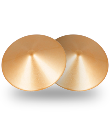 COQUETTE CHIC DESIRE - CUBRE PEZONES METAL CIRCULOS DORADOS