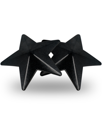 COQUETTE CHIC DESIRE - CUBRE PEZONES METAL ESTRELLAS NEGRAS