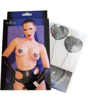 CHILIROSE - CR 4662 CUBREPEZONES PLATEADO and NEGRO