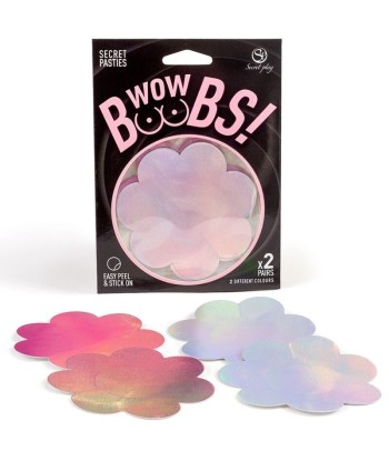 SECRET PLAY - WOW BOOBS CUBRE PEZONES FLOR