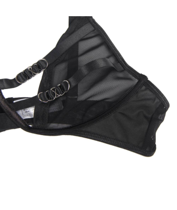 SUBBLIME - SET DOS PIEZAS SUJETADOR TRANSPARENCIAS Y TIRAS S-M