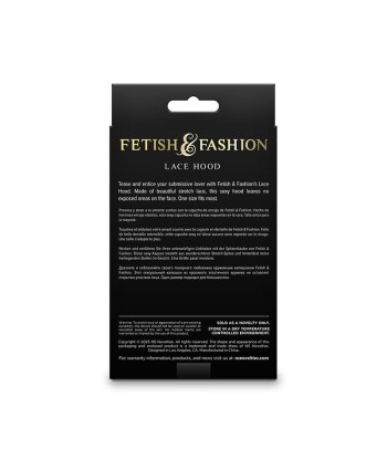 NS NOVELTIES - FETISH and FASHION PASAMONTAÑAS DE ENCAJE BLANCO