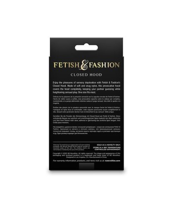 NS NOVELTIES - FETISH and FASHION PASAMONTAÑAS COMPLETO NYLON BLANCO