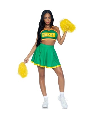 LEG AVENUE - DISFRAZ ANIMADORA VERDE M-L