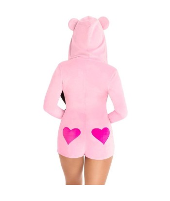 LEG AVENUE - BODY OSITO TERCIOPELO ROSA M