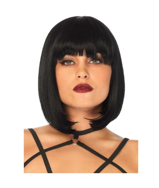 LEG AVENUE - PELUCA CORTA DE CORTE BOB NATURAL NEGRO LEG AVENUE - PELUCA CORTA DE CORTE BOB NATURAL NEGRO