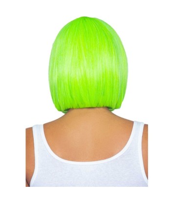 LEG AVENUE - PELUCA BOB FLUORESCENTE VERDE NEON