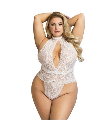 SUBBLIME - 953850 BODY DE ENCAJE BLANCO S-M