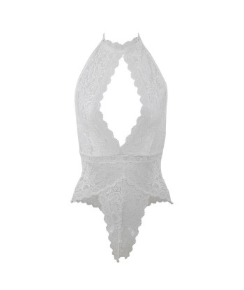 SUBBLIME - 953867 BODY DE ENCAJE BLANCO L-XL