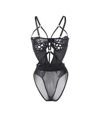 SUBBLIME - 954055 BODY SEXY DE ENCAJE NEGRO S-M