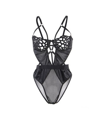 SUBBLIME - 954055 BODY SEXY DE ENCAJE NEGRO S-M
