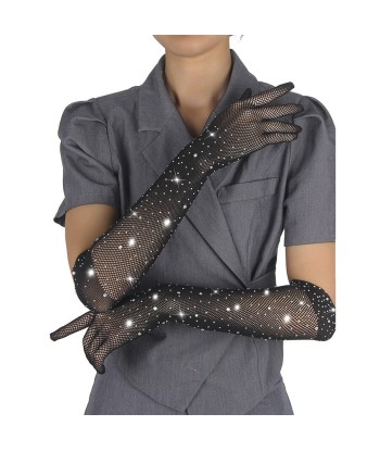 SUBBLIME - 957469 GUANTES TRANSPARENTES CON BRILLO NEGRO S-M