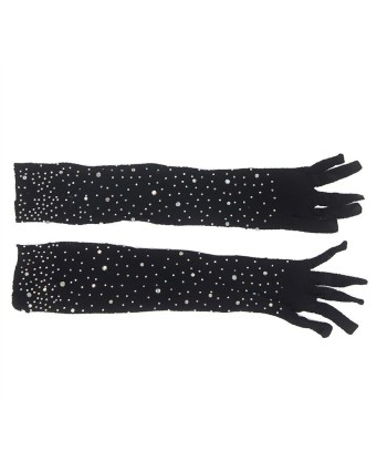 SUBBLIME - 957469 GUANTES TRANSPARENTES CON BRILLO NEGRO S-M