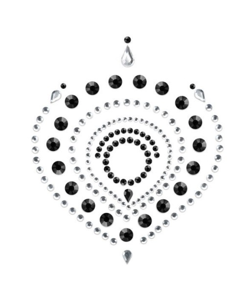 BIJOUX - INDISCRETS FLAMBOYANT NEGRO and PLATA