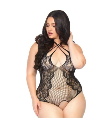 LEG AVENUE - TEDDY CON ABERTURA 1X-2X