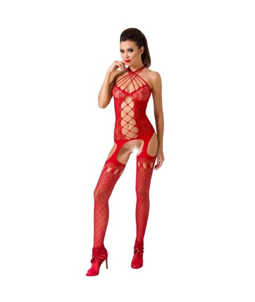 PASSION - WOMAN BS056 BODYSTOCKING ROJO TALLA ÚNICA PASSION - WOMAN BS056 BODYSTOCKING ROJO TALLA ÚNICA