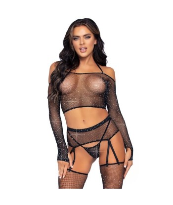 LEG AVENUE - SET CUATRO PIEZAS