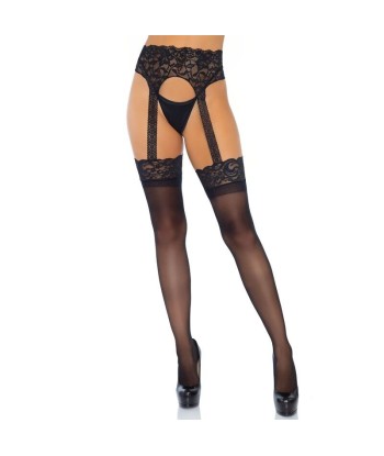 LEG AVENUE - MEDIAS CON LIGUERO OPACAS TALLA ÚNICA