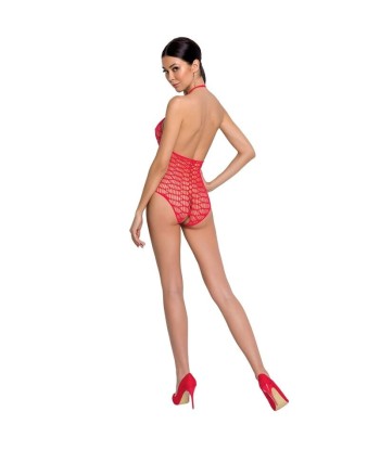 PASSION - WOMAN BS087 BODYSTOCKING ROJO TALLA ÚNICA