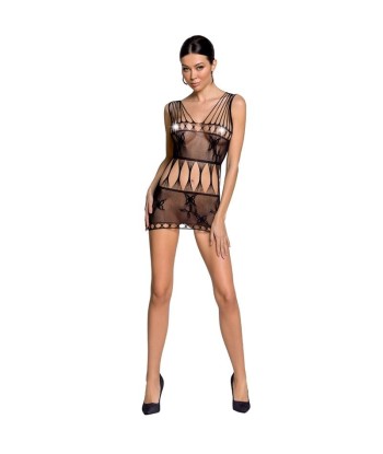 PASSION - WOMAN BS090 BODYSTOCKING NEGRO TALLA ÚNICA