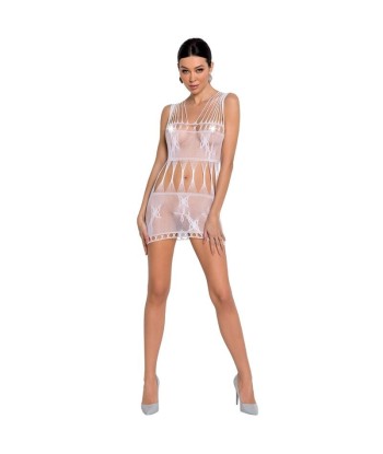 PASSION - WOMAN BS090 BODYSTOCKING BLANCO TALLA ÚNICA