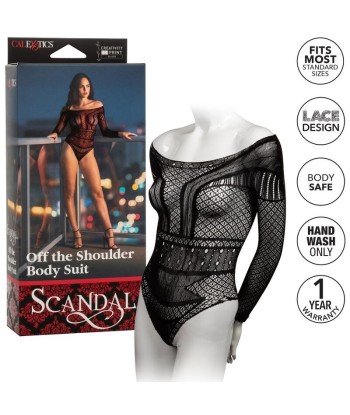 CALEXOTICS - SCANDAL TEDDY ONE SIZE