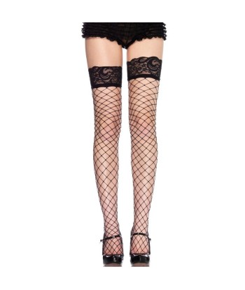 LEG AVENUE - MEDIAS DE RED and ENCAJE NEGRO