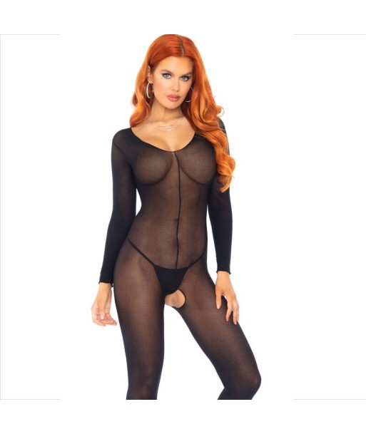 LEG AVENUE - BODYSTOCKING NEGRO MANGA LARGA