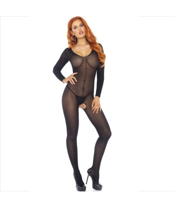 LEG AVENUE - BODYSTOCKING NEGRO MANGA LARGA