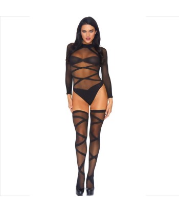 LEG AVENUE - SET 2 PIEZAS BODY MEDIAS