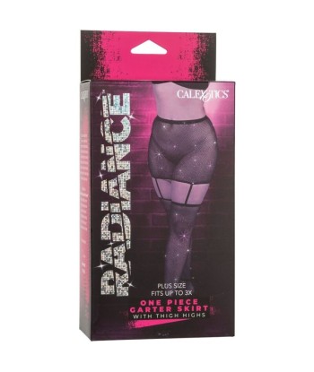 CALEXOTICS - RADIANCE FALDA DE LIGA HASTA EL MUSLO TALLA GRANDE