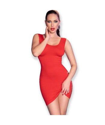 CHILIROSE - CR 4622 VESTIDO ROJO S-M