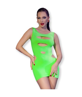 CHILIROSE - CR 4621 VESTIDO VERDE S-M