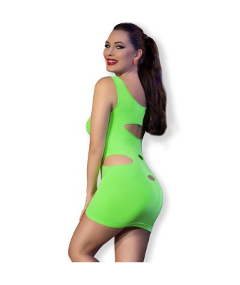 CHILIROSE - CR 4621 VESTIDO VERDE S-M